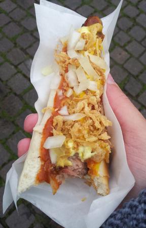 hot dog - Copenhagen - Must eats in Denmark